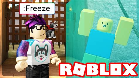 Freezing Noobs In Roblox Youtube