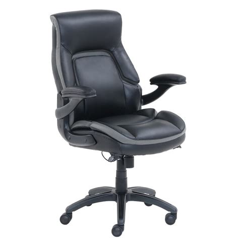It's soft and cushiony but with good lumbar support. True Innovations Octaspring Manager's Office Chair | Costco UK