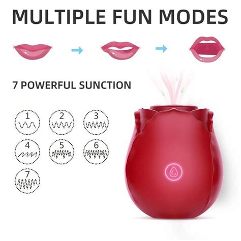 Rose Vibrator Clitoris For Female Vibrator Sex Toys Rose Sucking Vibrator For Rose Shape Clit