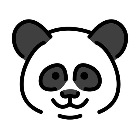 Panda Emoji Clipart Free Download Transparent Png Creazilla