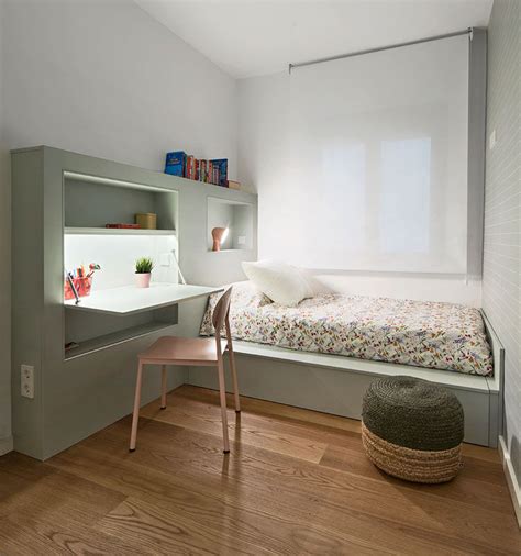 10 small bedroom furniture ideas part 2. Desk-Embedded Bed Furniture : small bedroom furniture