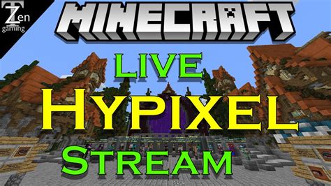 Minecraft Hypixel Live Stream June 3 2017 Youtube