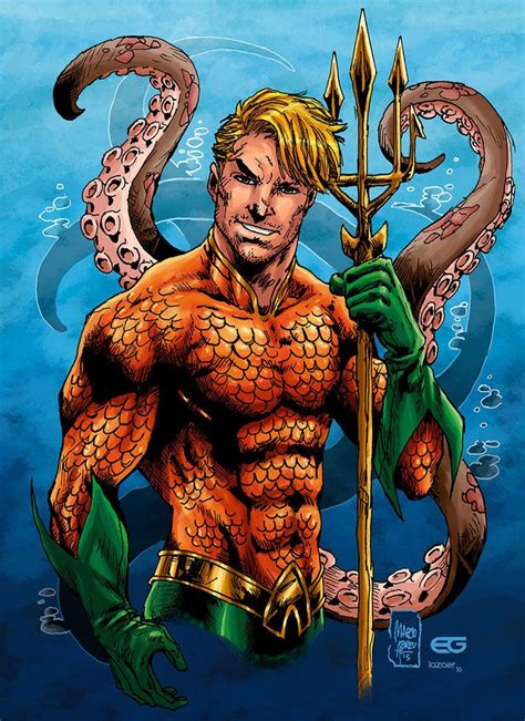 Aquaman By Lazaer On Deviantart Aquaman Dc Comics Aquaman Comic Arte