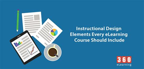 Instructional Design Elements Every Elearning Course Should Include