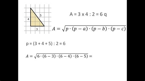 Formula Di Erone Triangolo Equilatero - La formula di Erone - YouTube