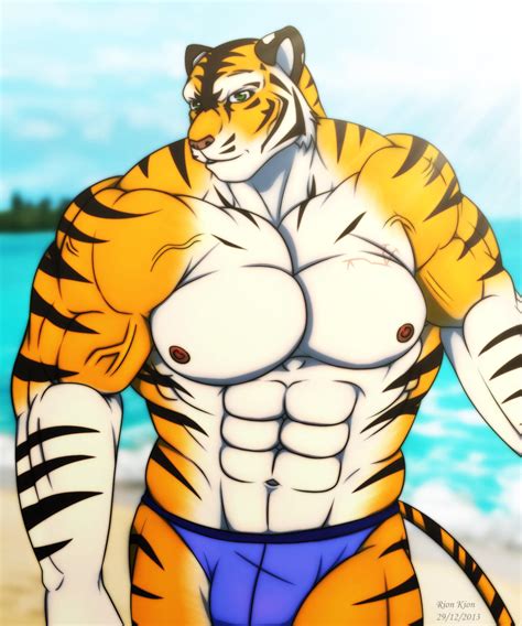 The Sexy Tiger By Dragonkion On Deviantart