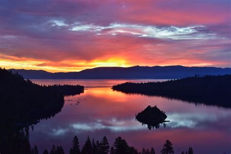 Sunrise At Emerald Bay Lake Tahoe Smithsonian Photo Contest