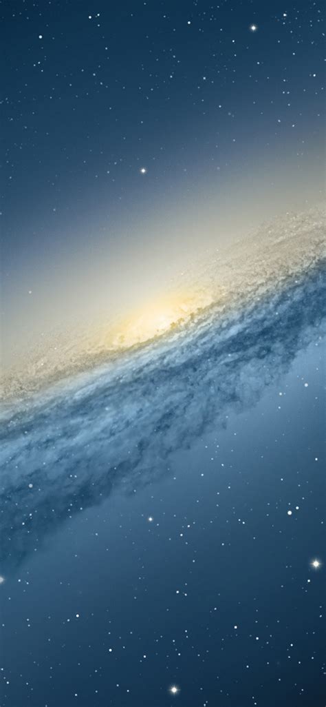 Scientific Space Planet Galaxy Stars Hd Wallpaper 1125x2436