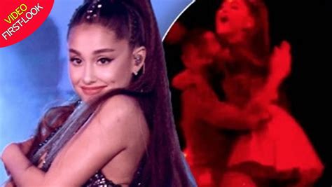 Ariana Grande Gives Hilarious Response To Moment She Fell Off Stage At