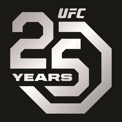 Ufc Unveils 25 Year Anniversary Logo For 2018 Campaign