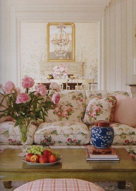 Hydrangea Hill Cottage Charlotte Moss French Country Living Room