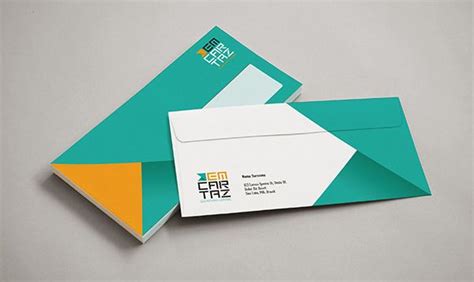 21 Creative Envelope Designs That Impress Name Card Design Business