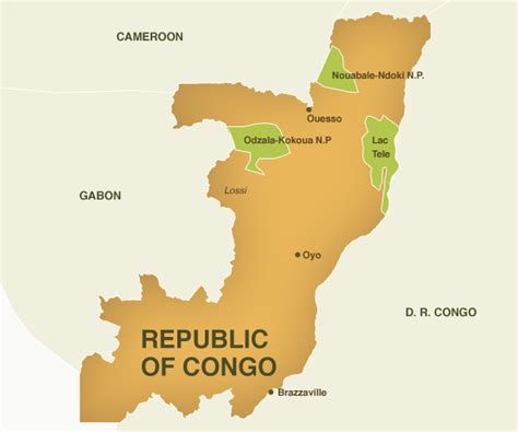 Maps Of Republic Of Congo