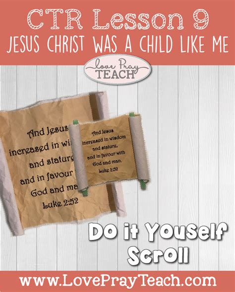 Primary 2 Ctr Lesson 9 Jesus Christ Was A Child Like Me