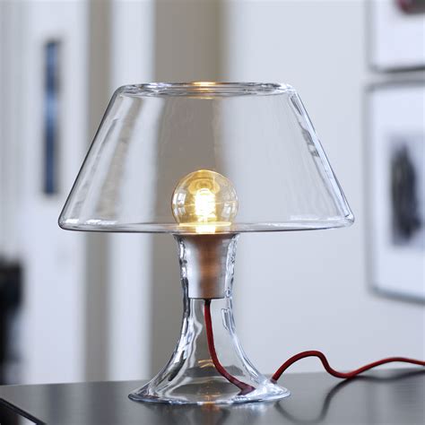 Classic One Glass Table Lamp Modern Design By
