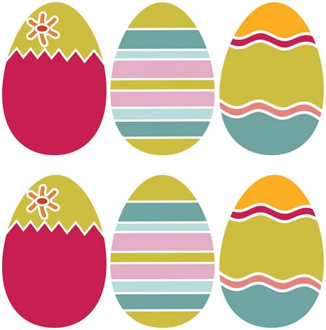 Free Printable Easter Eggs With Printable Spring Banner Ostern 2