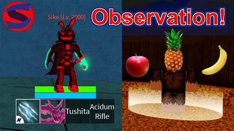 How To Get Observation Haki V2 Blox Fruits Youtube