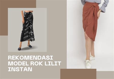 Rekomendasi Model Rok Lilit Instan | TX PRINT