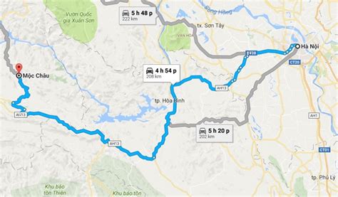 Tại bến xe mỹ đình có rất nhiều tuyến với các khung giờ khác nhau đi hà giang. Khoảng cách Hà Nội Mộc Châu bao nhiêu km? Hướng dẫn đường ...