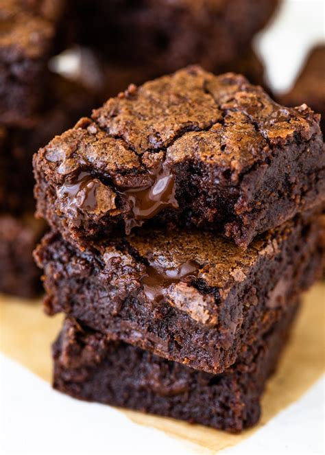 Easy One Bowl Fudgy Cocoa Brownies Gimme Delicious