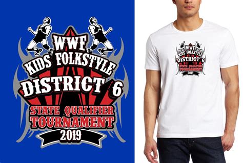 Print 2019 Wwf Kids Folkstyle District 6 State Qualifier Il Wrestling