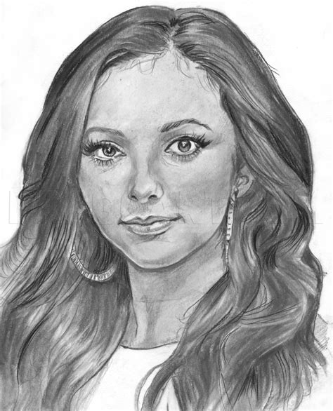 How To Draw Jade Thirlwall Little Mix Jade Thirlwall Step By Step