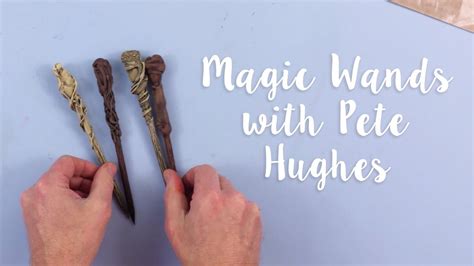 Make Your Own Magic Wands Sizzix Youtube