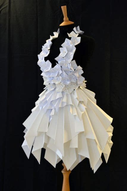 Paper Dresses 15 08 Cardiff Art And Design Foundation Course