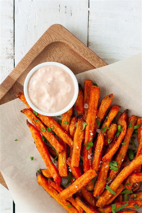 This recipe, with onion, sausage, and. Sweet Potato Fries Dipping Sauce {Vegetarian ...