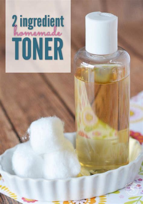 The first step is knowing your skin type. Homemade Toner Recipe using Apple Cider Vinegar! - Passion ...