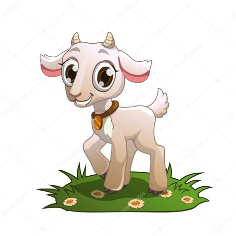 Cute Cartoon Goat