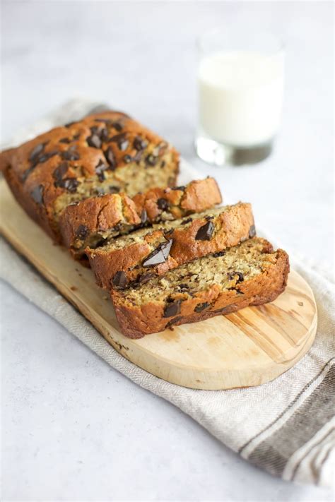 Gluten Free Chocolate Chip Banana Bread Is Moist Sweet And Delicious