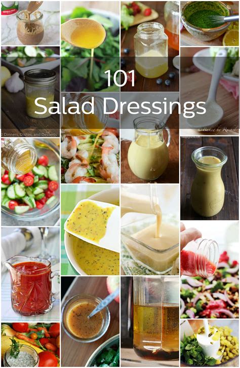 101 Salad Dressing Recipes