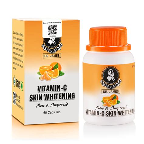 Dr James Advanced Glutathione And Vitamin C Skin Whitening Capsules