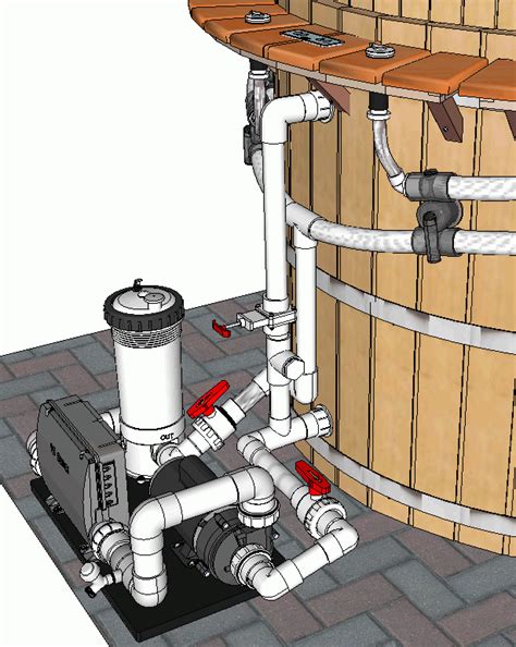 Watch the video below to see what you might expect, and read many people are surprised to learn that no plumbing is required in order to install a jacuzzi® hot tub. hot tub plumbing diagram | Baths, pools, hot tubs and hot ...