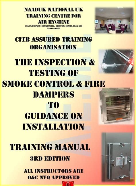 Fire Damper And Smoke Control Damper Inspection And Testing Course Duration