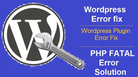 How To Fix Wordpress Error Fixing The Error Wordpress Image Riset