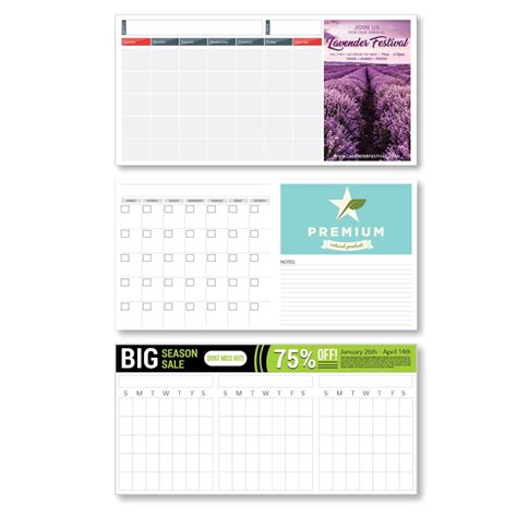 Dry Erase Calendars Your Design Just Direct Promotions