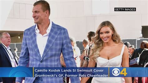 Rob Gronkowskis Girlfriend And Former Patriots Cheerleader Camille