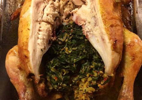 Setelah daging ayam dan bumbu sudah meresap, keluarkan dari kulkas. Resep Ayam betutu oven kale 🥬 sembunyi oleh Ucik - Cookpad