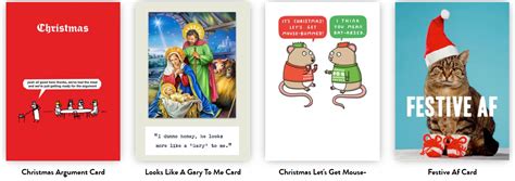 the hub naughty or nice scribbler has christmas cards for everyone