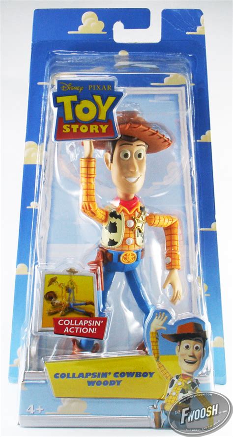 Review Mattels Toy Story Collapsin Cowboy Woody Fwoosh