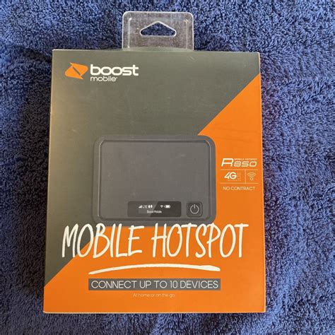 Boost Mobile Hotspot R850 4g Connect 10 Devices Nib No Contract Sprint