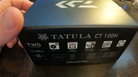 Diawa Tatula Ct H Reel Review And Unboxing Youtube