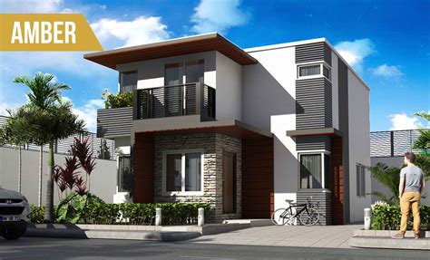 Minimalist Small Space 2 Storey Small House Design Philippines