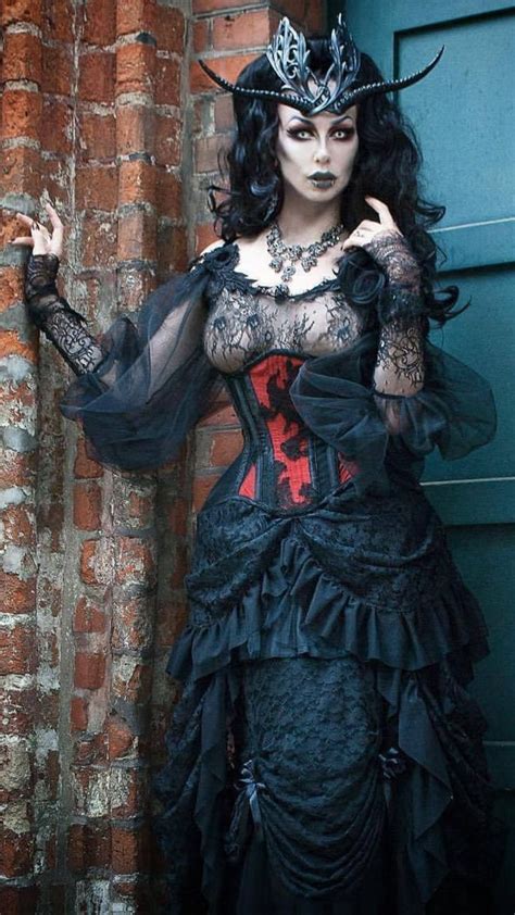 the light of the dark 🖤 gothic fashion women gothic metal girl gothic fashion