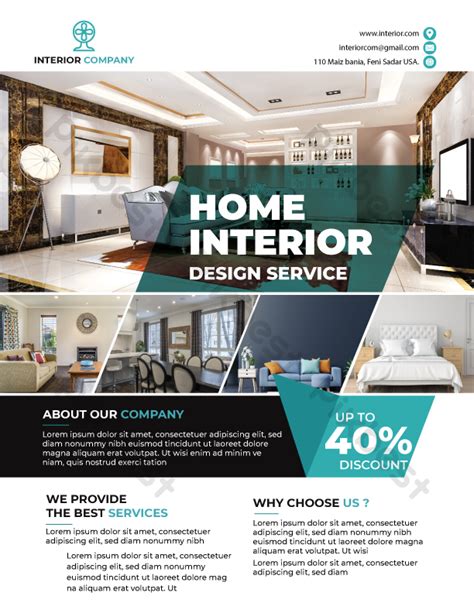 Interior Design Flyer Templates Ai Free Download Pikbest