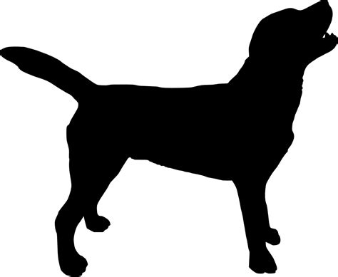 Dog Silhouettes Dog Svg Clipart Svg File Free Fonts Beautiful