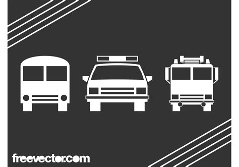Vehicle Icons Graphics Download Free Vector Art Stock Graphics And Images