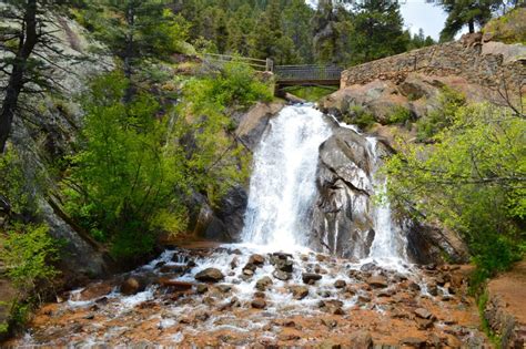 Helen Hunt Falls And Silver Cascade Falls Colorado Springs Traveling